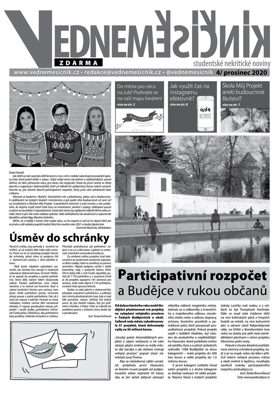 Obálka výtisku 4/prosinec 2020